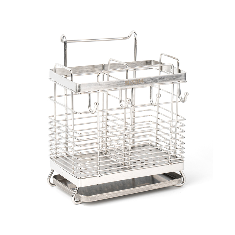 304 Uirlisí Cistine Cruach Dhosmálta Sealbhóir Chopsticks Triomú