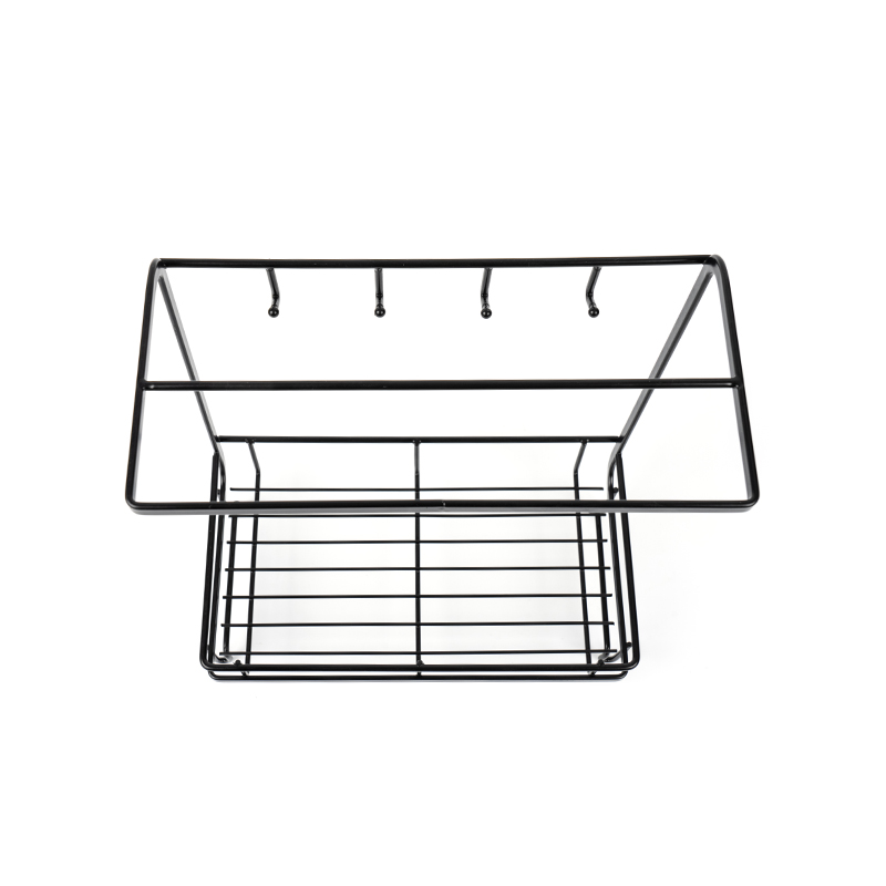 Caddy Doirteal Cistine le Spúinse & Sealbhóir Éadach mias