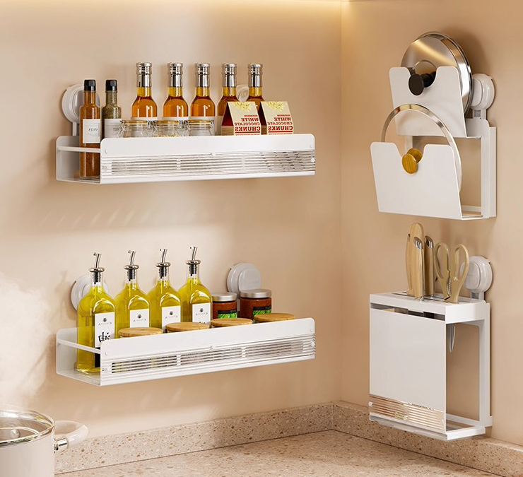 Tá countertops cistine i gcónaí messy? Cé mhéad spáis is féidir leat a shábháil agus an Raca Séasúrála Cistine ceart á roghnú agat?